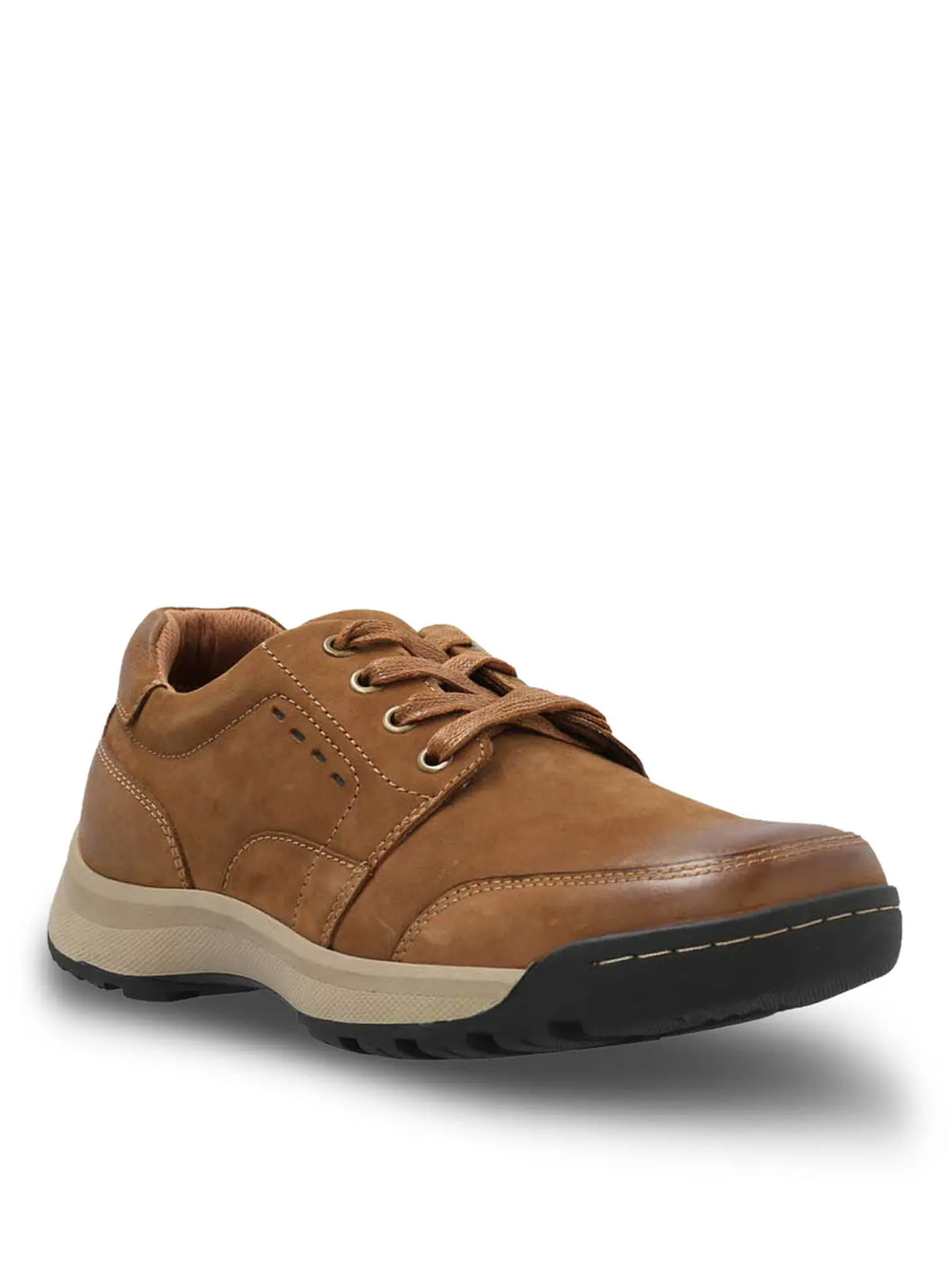 Zapato Cuero Hombre Duran Café 2