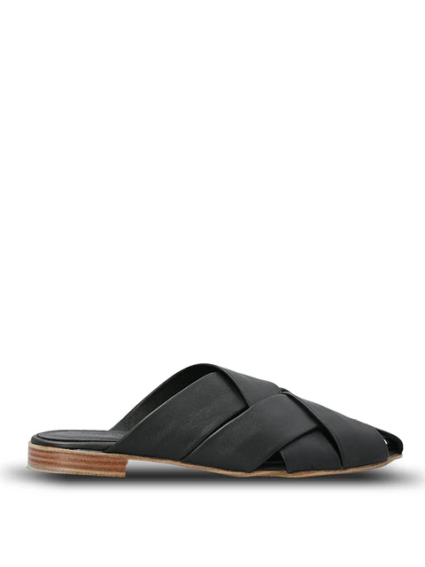 Zapato Cuero Mujer Breno Negro