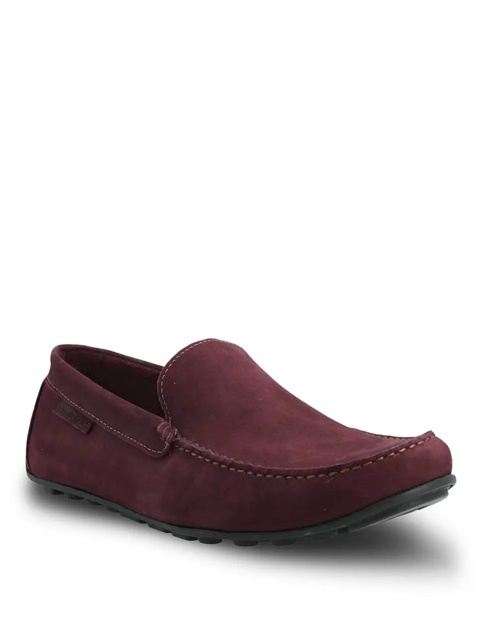 Mocasin Cuero Hombre Blumenau Burdeo 2
