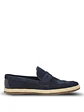 Mocasin Cuero Hombre Montella Azul Oscuro - Miniatura 1