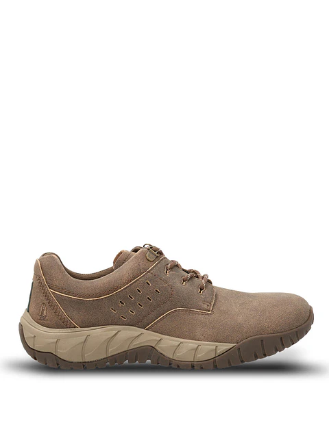 Zapatilla Cuero Hombre Kurth Café