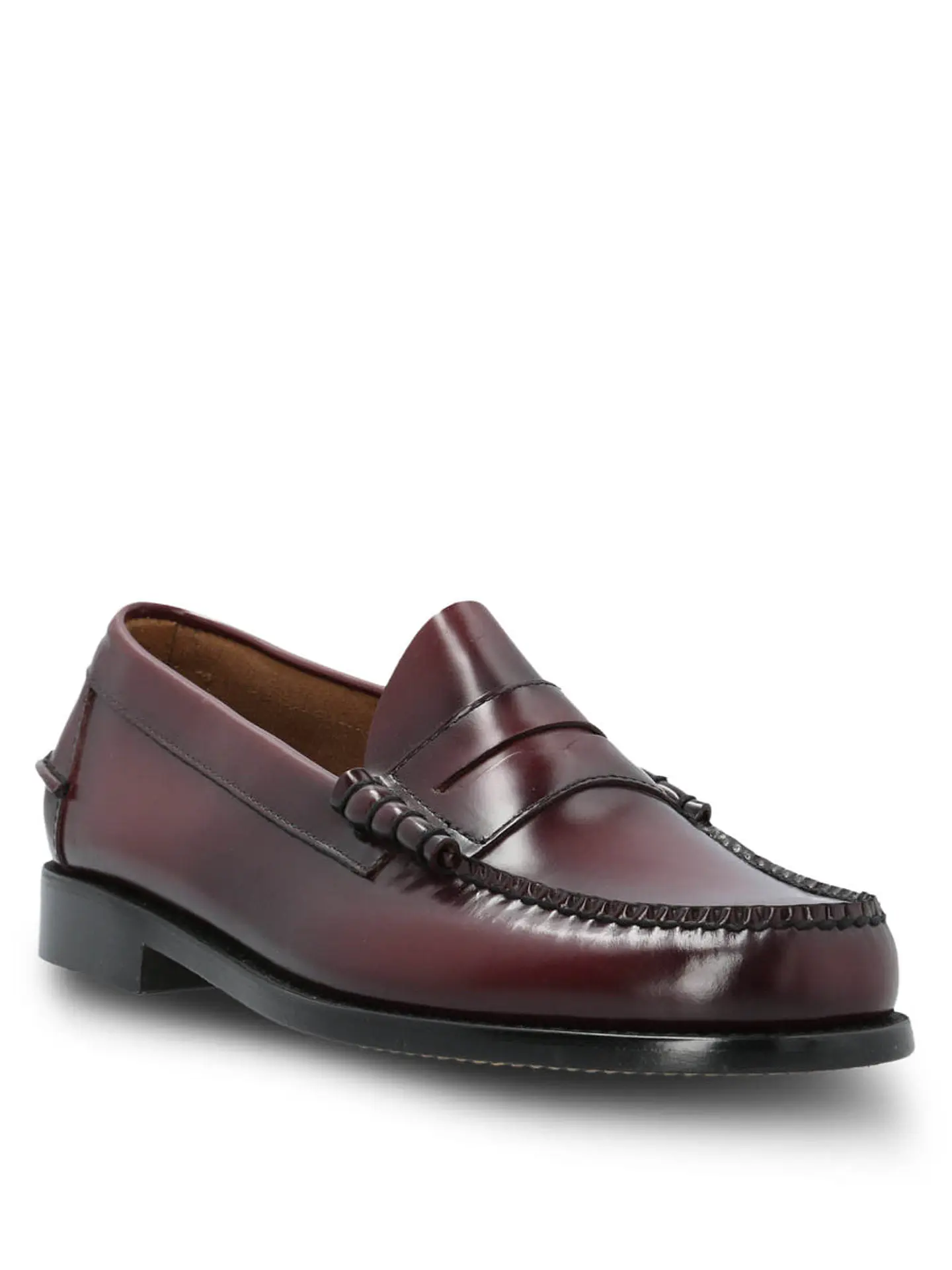 Mocasin Hombre Prada Burdeo 2