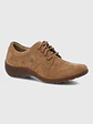 Zapato Cuero Mujer Rojam Café - Miniatura 1