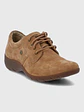 Zapato Cuero Mujer Rojam Café - Miniatura 2