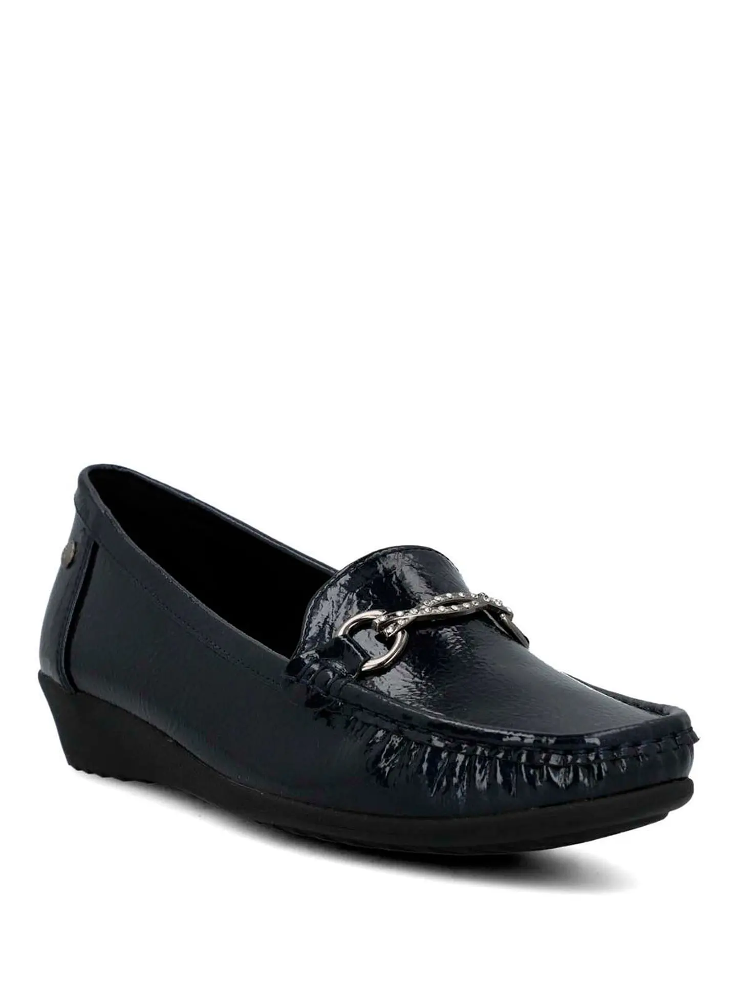 Mocasin Mujer Anastasia Azul 2