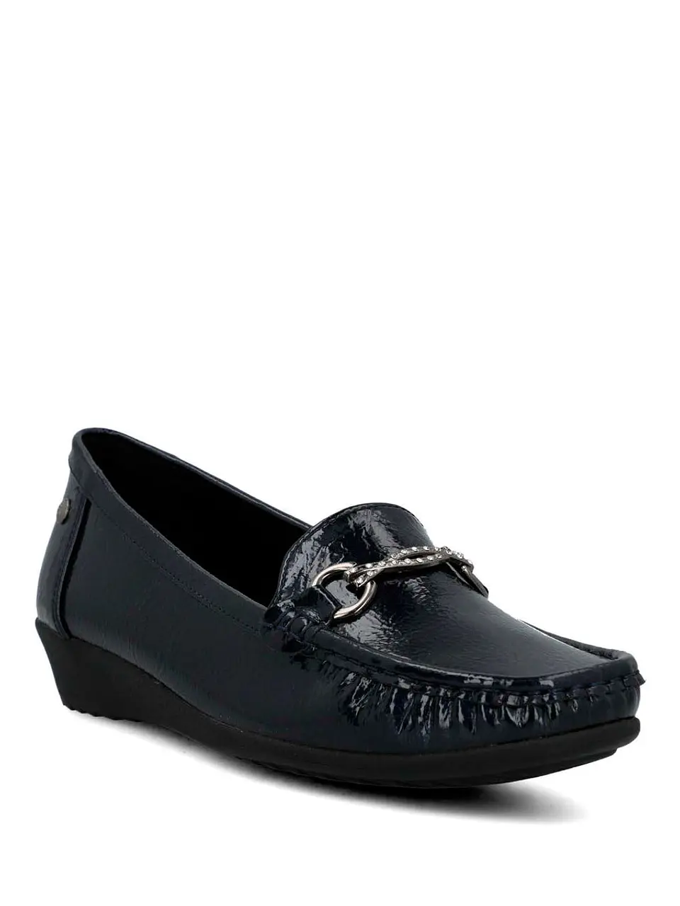 Mocasin Mujer Anastasia Azul 2