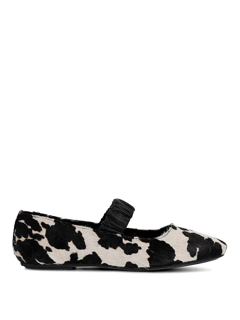 Ballerina Cuero Mujer Miled Multicolor
