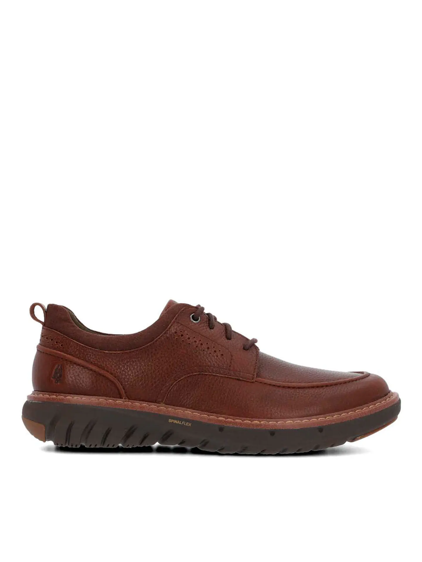 Zapato Cuero Hombre Smart Derby Café 1