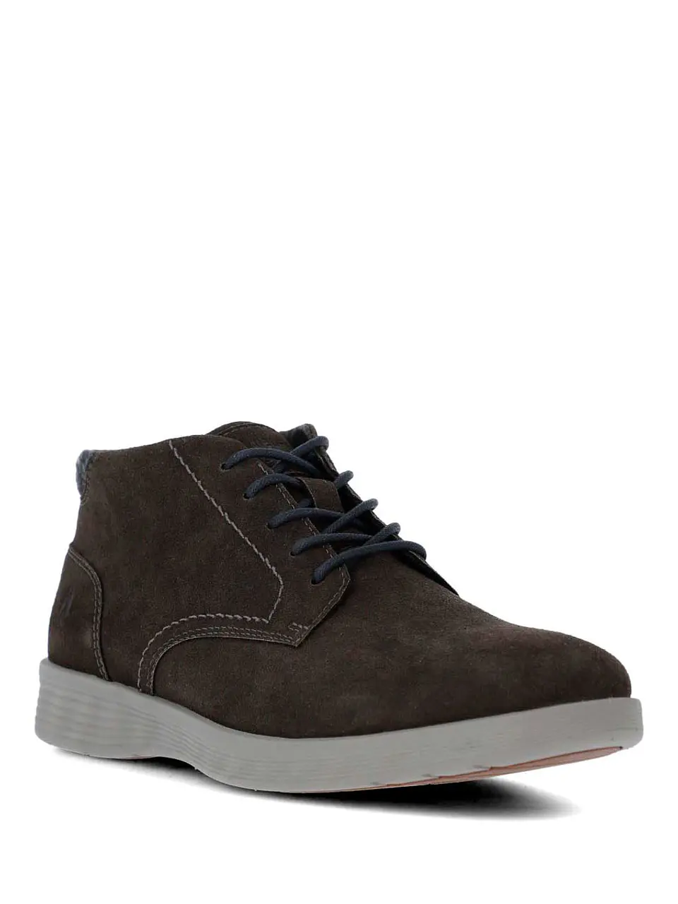 Botin Cuero Hombre Spinal City Gris 2