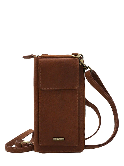 Bandolera Cuero Mujer Th Rhodes Crioss Café