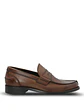 Mocasin Hombre Italiano Cuero Cilento Café - Miniatura 1