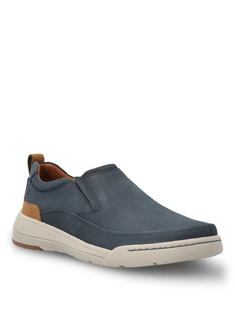 Slip On Hombre Cuero Hunt Azul 2