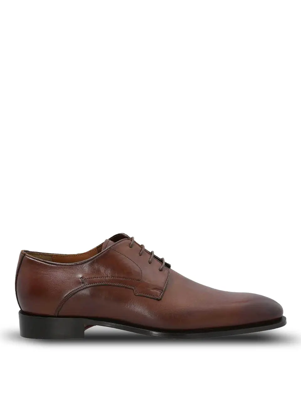 Zapato Italiano Hombre Cuero Navona Café 1