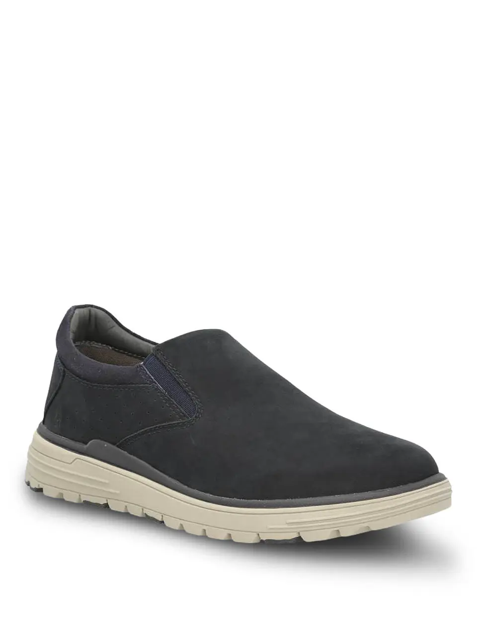 Slip On Hombre Cuero Nozz Azul 2