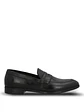 Mocasin Hombre Italiano Cuero Ulivo Negro - Miniatura 1