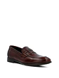 Mocasin Hombre Italiano Cuero Ulivo Café - Miniatura 2