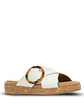 Sandalia Mujer June Buckle Slide Beige - Miniatura 2