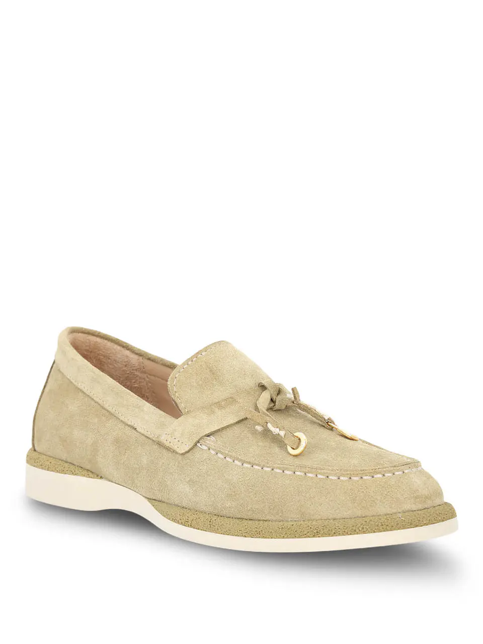 Mocasin Mujer Cuero Margott Verde 2