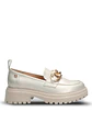 Mocasin Mujer Leboni Dorado - Miniatura 1