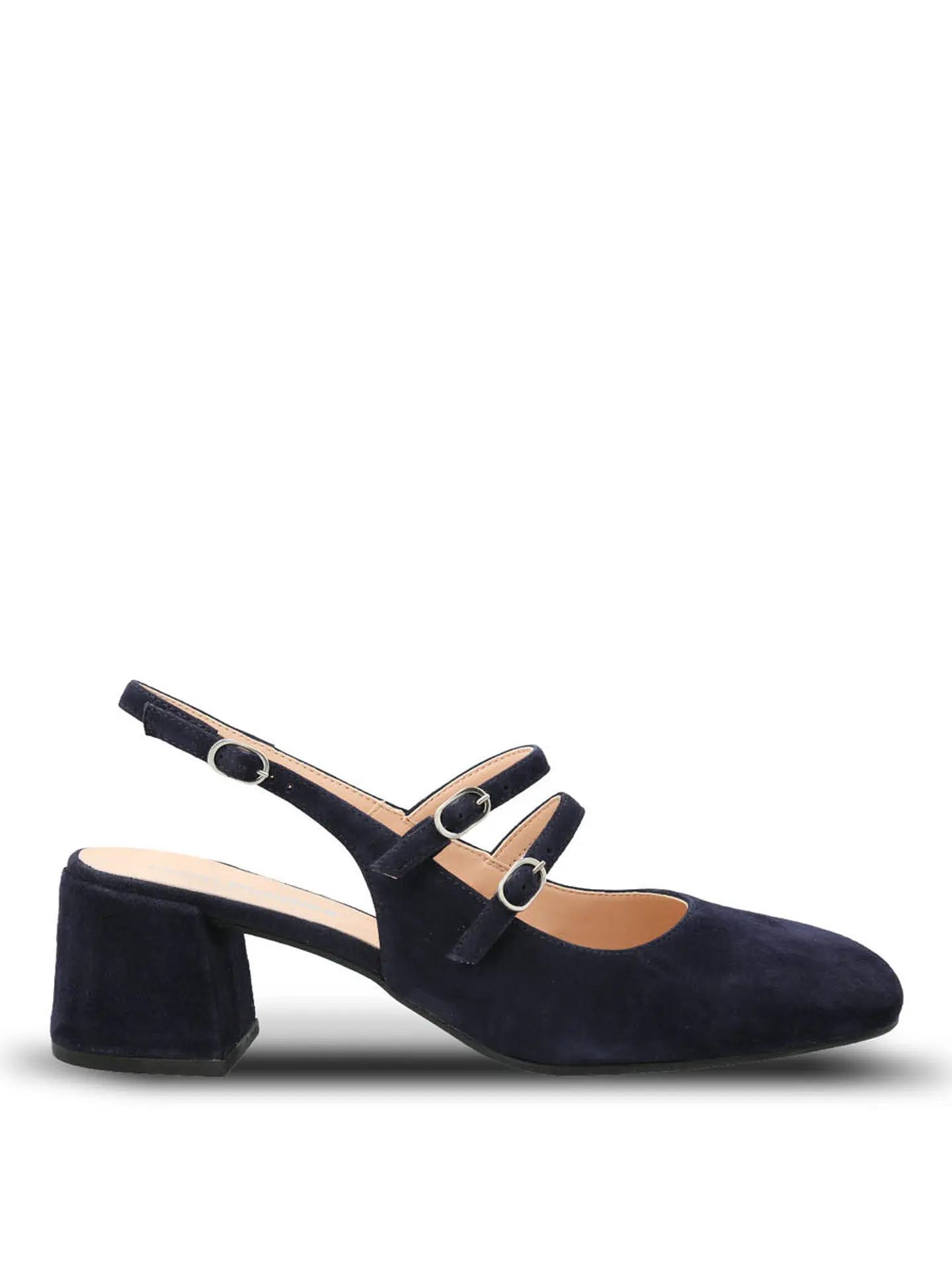 Zapato Vestir Mujer Cuero Betanita Café 1