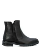 Botin Cuero Mujer Briller Negro - Miniatura 1
