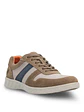 Zapatilla Cuero Hombre Spinal Wave Café - Miniatura 2