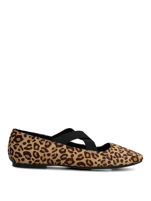 Ballerina Cuero Mujer Laving Multicolor