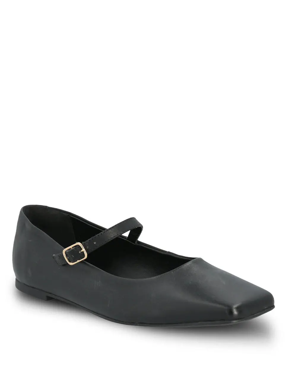 Ballerina Cuero Mujer Lovere Negro 2