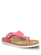 Sandalia Cuero Mujer Davos Fucsia - Miniatura 2