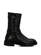 Bota Cuero Mujer Ribek Negra - Miniatura 1