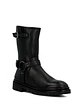 Bota Cuero Mujer Ribek Negra - Miniatura 2
