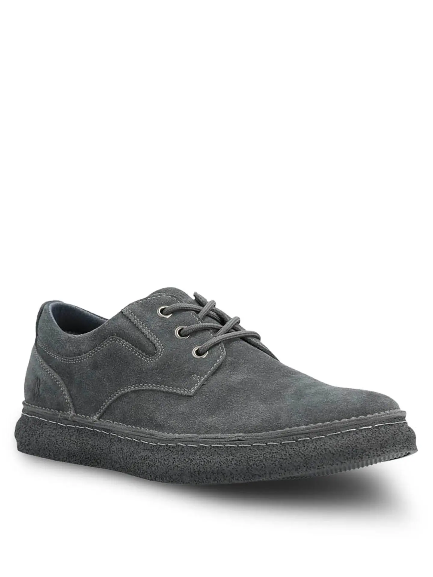 Zapatilla Cuero Hombre Gared Gris 2