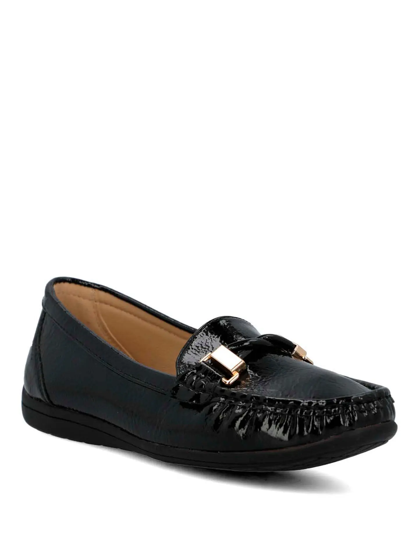 Mocasin Mujer Griselda Negro 2