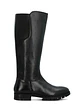 Bota Cuero Mujer Marcella Negra - Miniatura 1