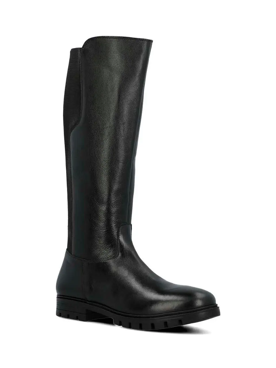 Bota Cuero Mujer Marcella Negra 2