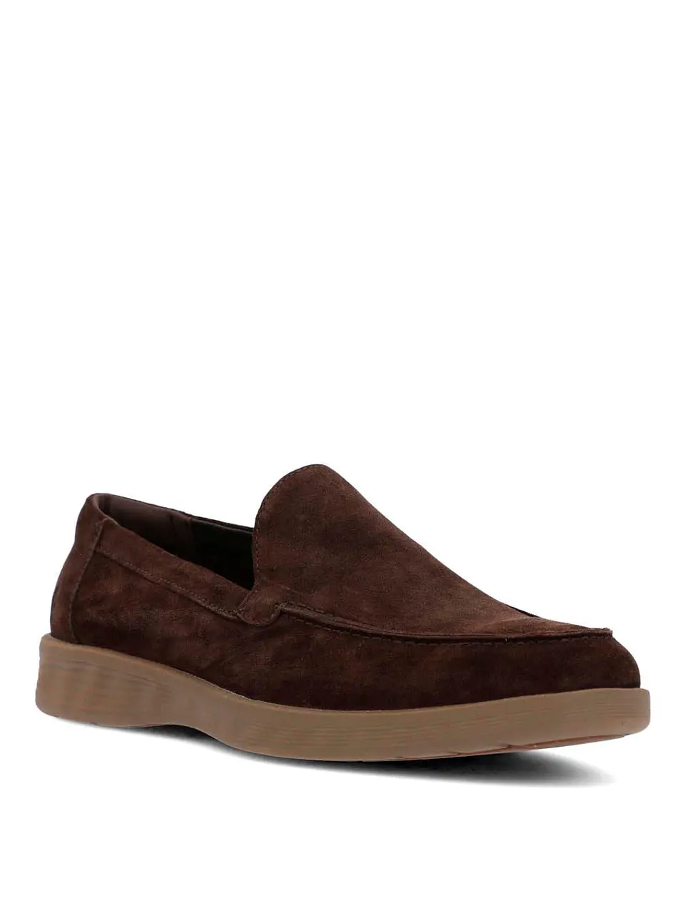 Mocasin Cuero Hombre Spinal Moc Café 2