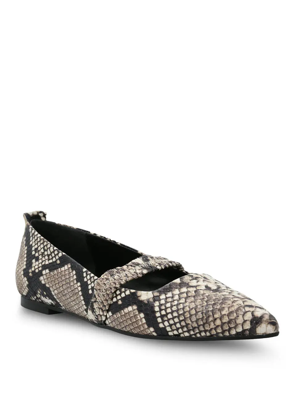 Ballerina Cuero Mujer Zander Reptil 2