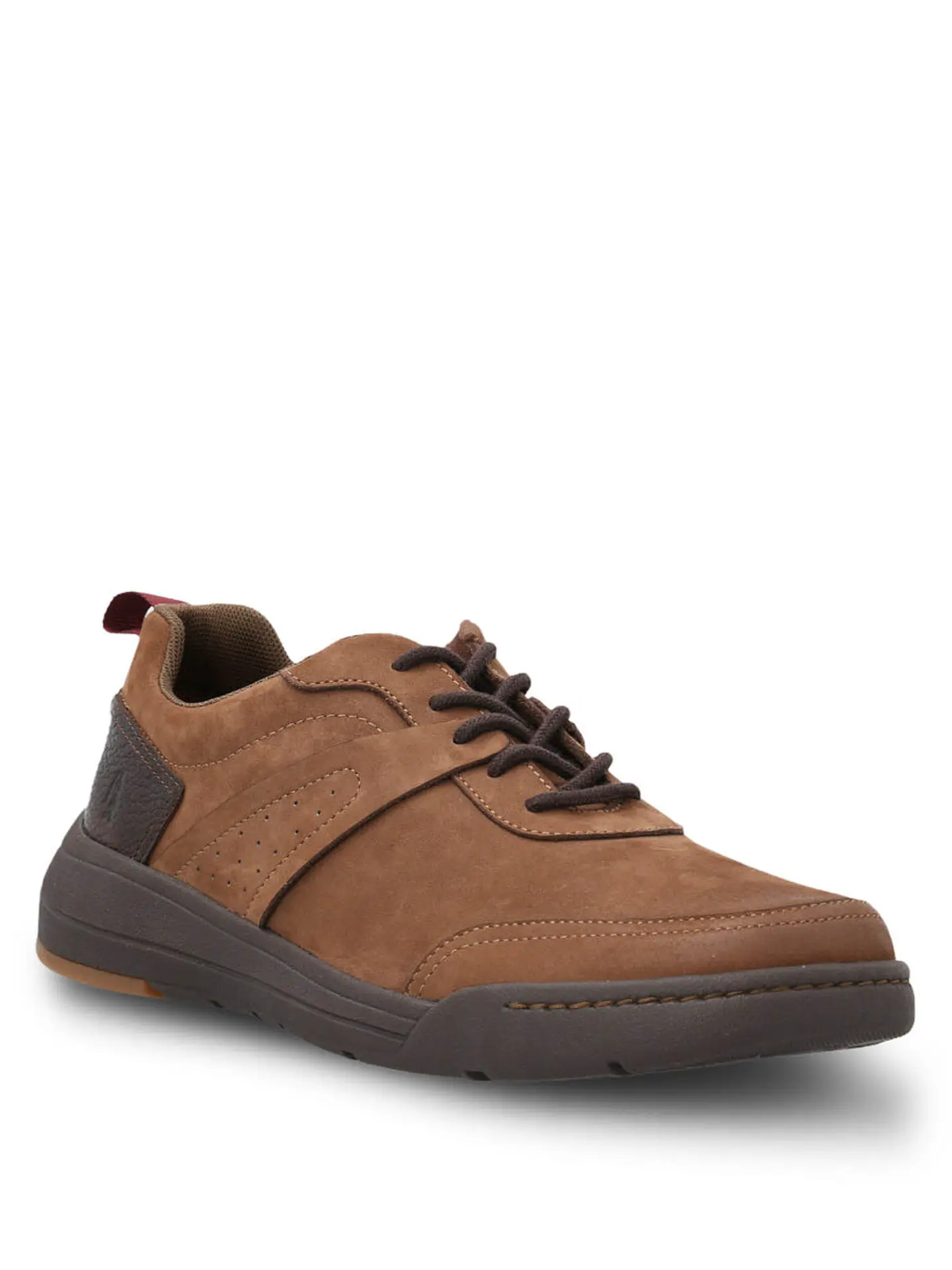 Zapatilla Cuero Molt Café 2