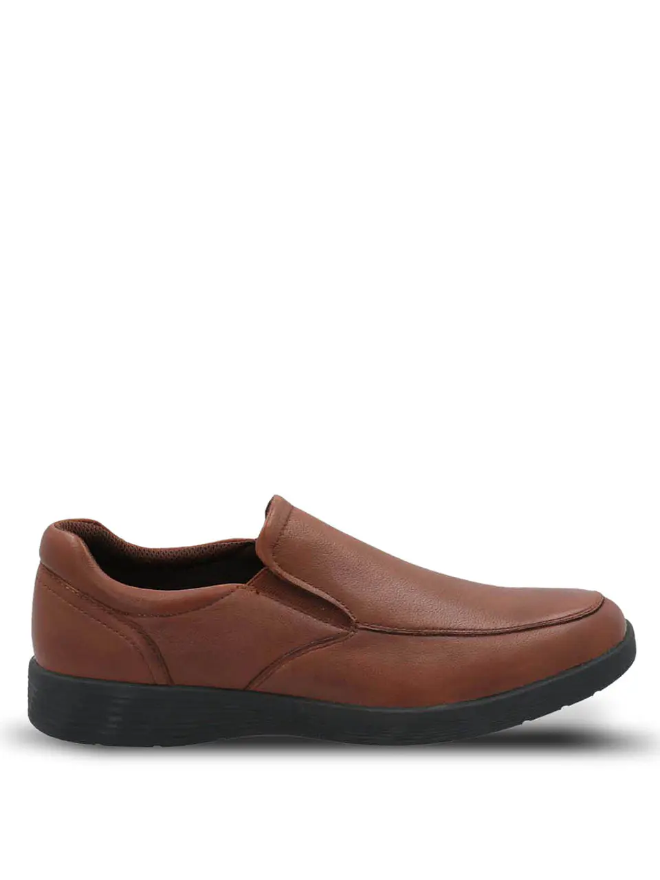 Slip On Cuero Hombre Spinal Urban Café 1