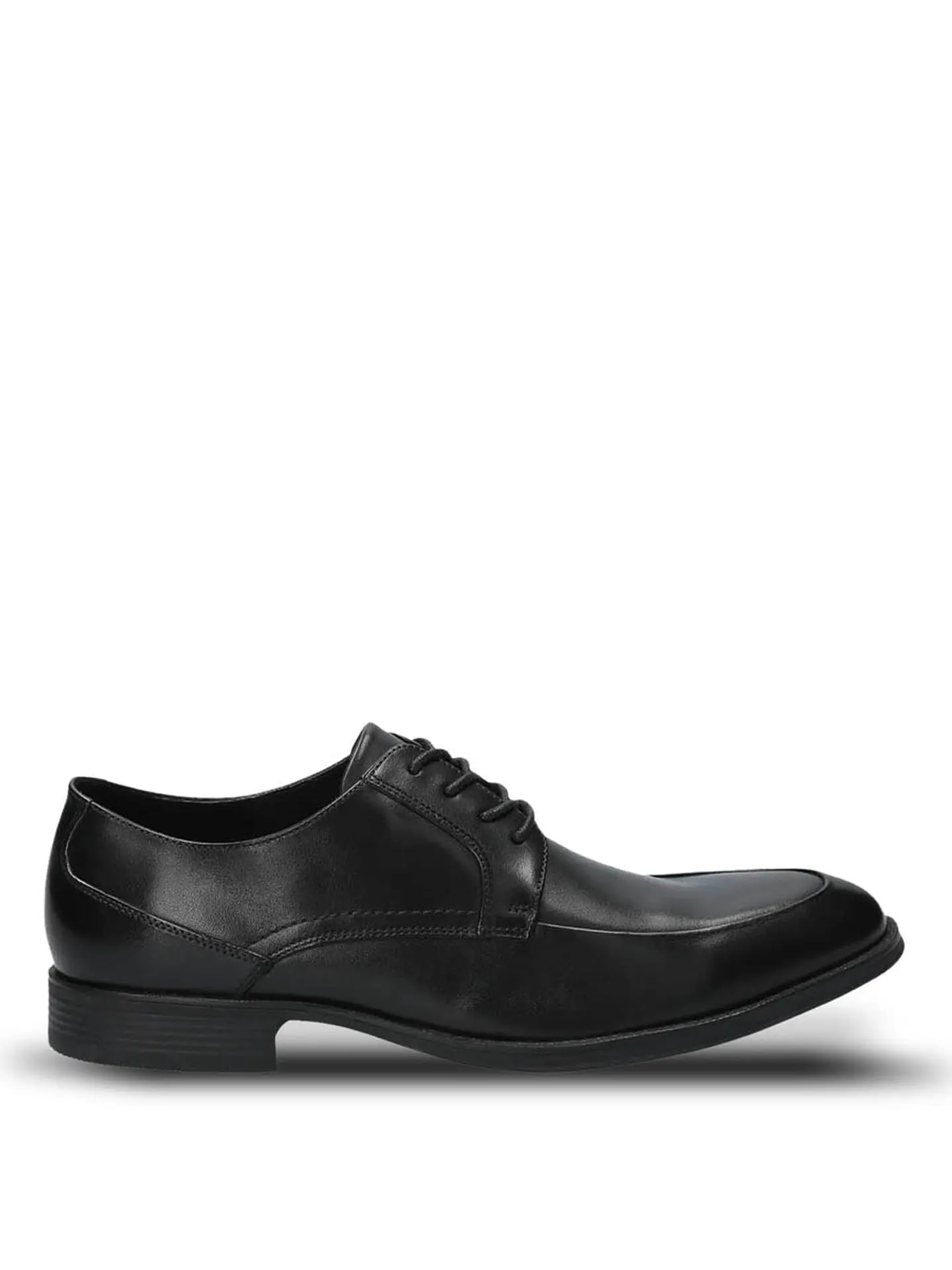Zapato Cuero Hombre Rocko Negro 1