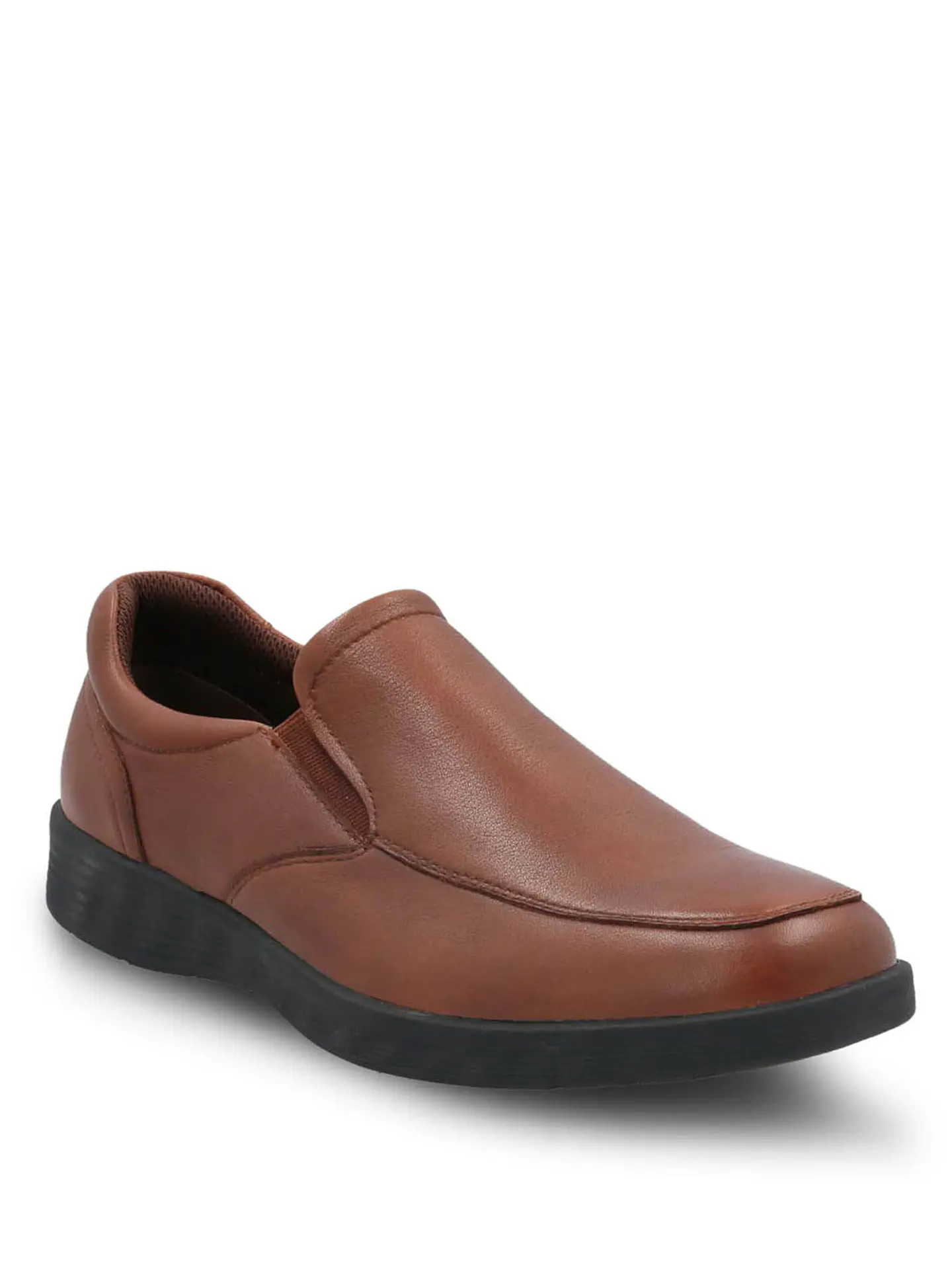 Slip On Cuero Hombre Spinal Urban Café 2