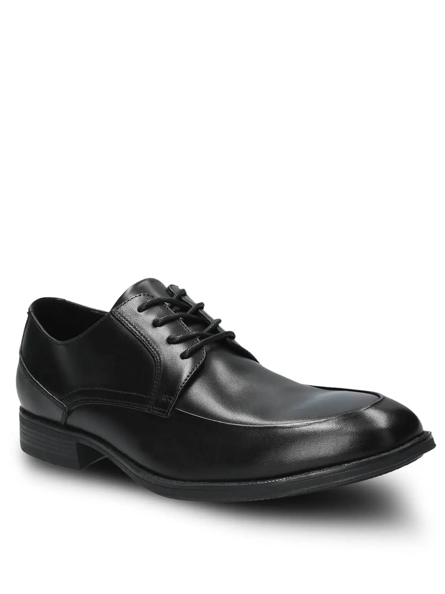 Zapato Cuero Hombre Rocko Negro 2