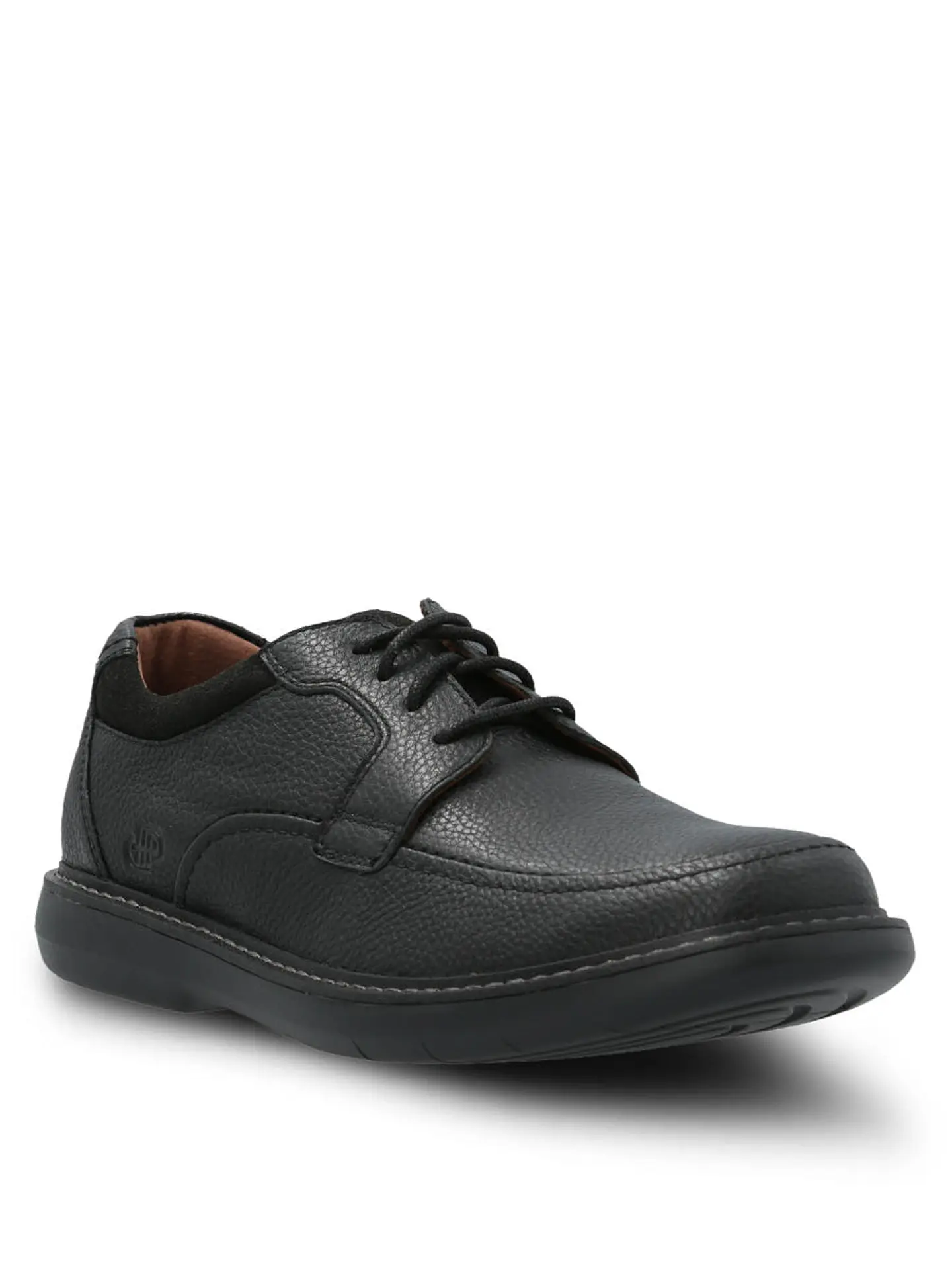 Zapato Cuero Kansas Negro 2