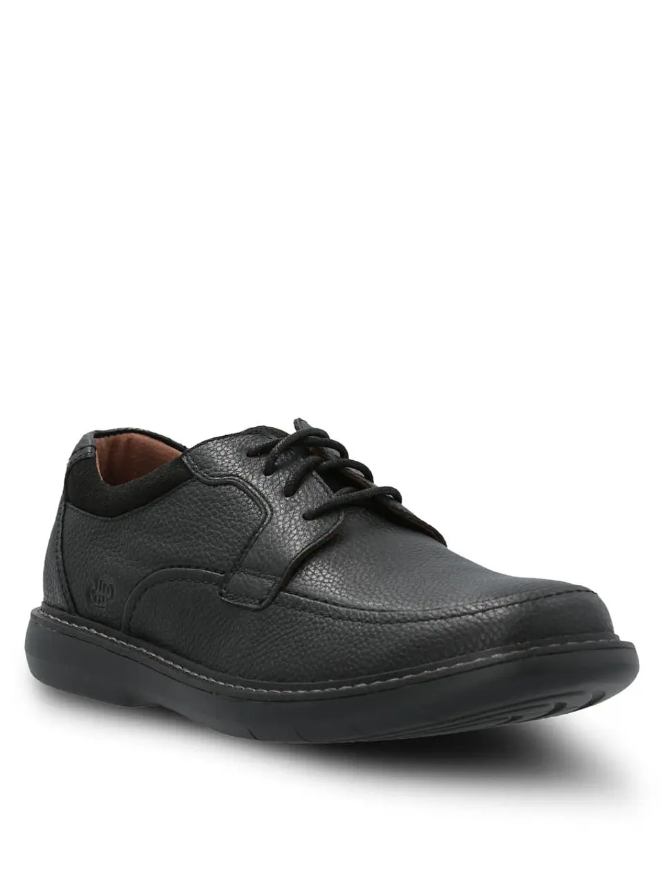 Zapato Cuero Kansas Negro 2