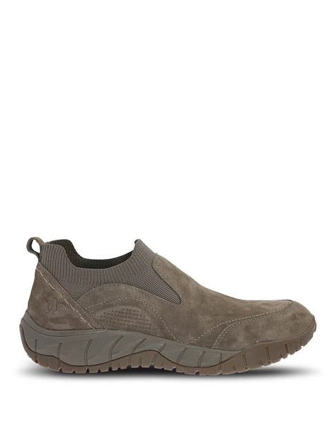 Slip On Cuero Hombre Munson Café Claro