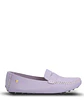 Mocasin Cuero Mujer Domaso Lila - Miniatura 1