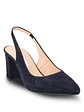 Zapato Vestir Cuero Mujer Temu Azul Oscuro - Miniatura 2