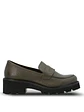 Mocasin Cuero Mujer Sophie Verde - Miniatura 1