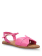 Sandalia Cuero Mujer Traona Fucsia - Miniatura 2