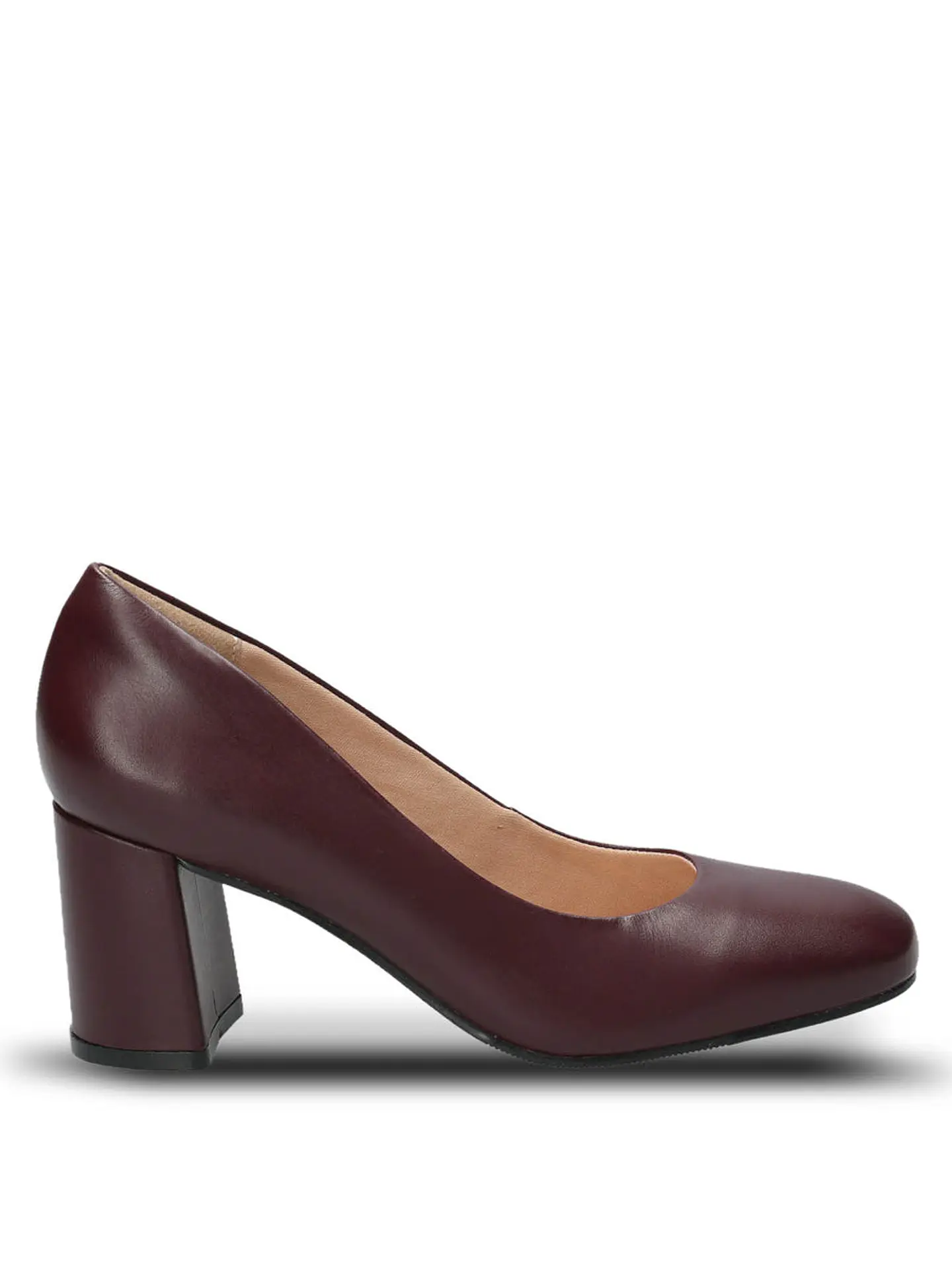 Zapato Cuero Mujer Maddox Rojo 1
